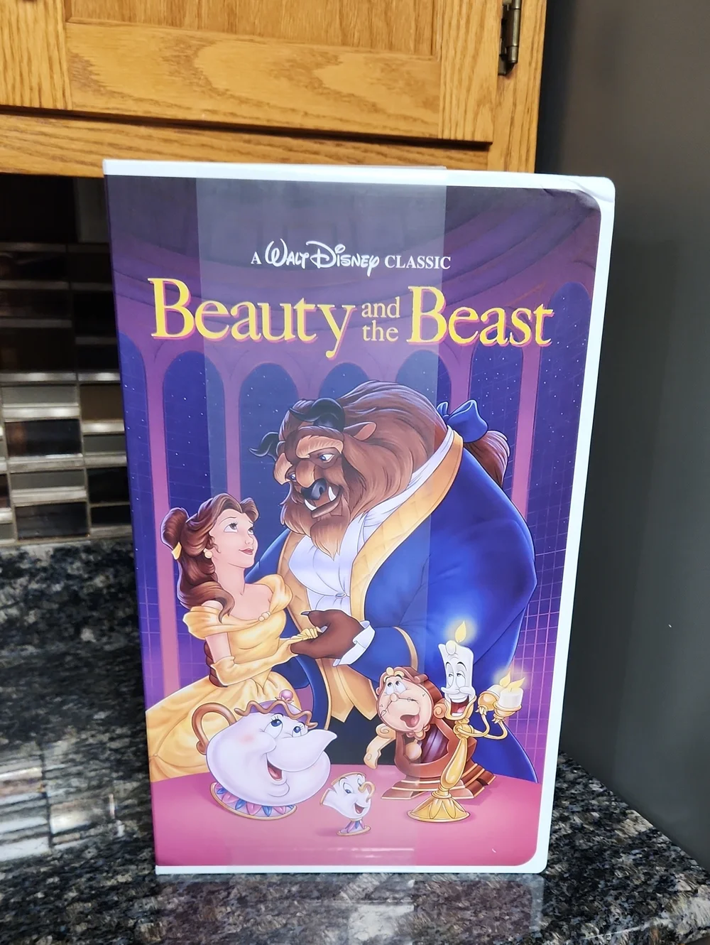 Disney Classic VHS Boxed Beauty And The Beast Silk Touch 50